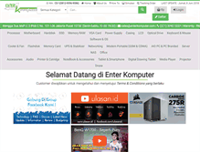 Tablet Screenshot of enterkomputer.com